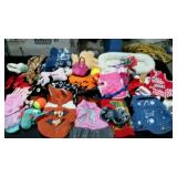 Dog clothing and toy group, size XS