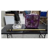 Lasko Box Fan, plus Light bulb Changer tool