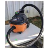 Ridgid Portable Shop Vac, 4 gallon, 5hp. Works,