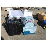 Totes and Laundry Baskets, another size lot