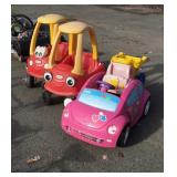 4pc Kids Toy Lot, little Tikes, Barbie car no