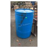 Blue Poly 55 gallon Barrel, seller code KT