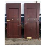 Two Commercial grade Doors, Solid Pine, 36x84",