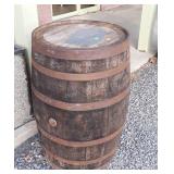 Oak Whiskey Bourbon Barrel, full size, complete