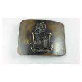 Early brass New York National Guard Buckle