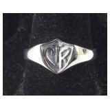 Sterling silver size 8 "Choose the right" ring