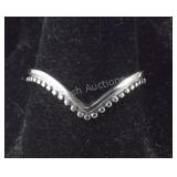 Sterling silver size 7 ring