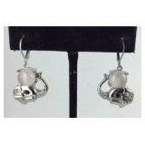 Galilea rose quartz and multi gemstone elephant