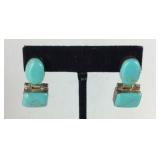 Sterling silver earrings, only one back