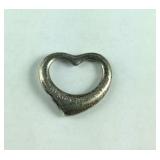 Authentic Tiffany Co Elsa Peretti Heart Pendant