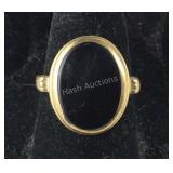 10k yellow gold ring 4.37 grams tested size 6