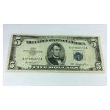 Series 1953 $5 Silver Certificate