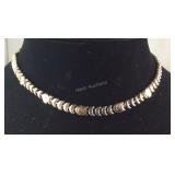 Sterling silver necklace 17grams, 16in