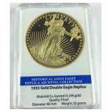 1933 gold double eagle replica