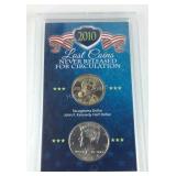 2010 lost coins never released Sacajawea and half