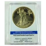 1933 gold double eagle replica