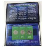 Three centuries of American Nickels set, liberty