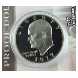 1977 S Eisenhower Dollar