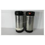 Two Cornelius kegs for homebrewing