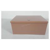 Lock box with keys, 6.5x9.5x14