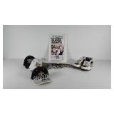 New Orleans Saints group, three hats, men