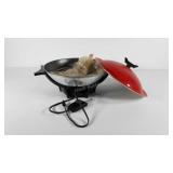 Nordic Ware electric wok set, works