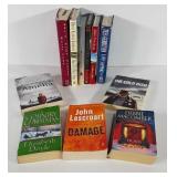 Books, both paper and hardback, including John