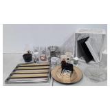 Mixed group, slacks hangers, mugs, Canon camera,