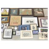 Wall art, loose prints, framed prints, wall