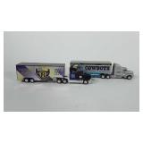 Two NFL haulers, includes Inaugural season
