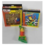The Simpsons, includes Holiday ornament set,