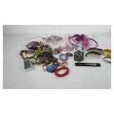Jewlery, includes necklaces, bracelets, pins,
