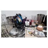 Mixed group, decor, candles, men