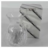 Miller Rogaska Richmond 5" crystal vase, new in