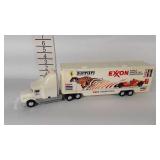 1995 Exxon toy racecar carrier truck, cars not