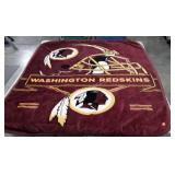 Washington Redskins fleece blanket, 58" × 76"