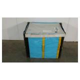 Nylon reinforforced tote, 28 x 19 x 24, collapses