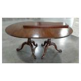 Henkel Harris dining table with two 12" leaves,