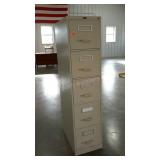 Tall file cabinet, 64", no key