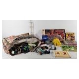 Toys, Guess Who, Blockhead, animal puzzle, RackO,