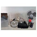 Miscellaneous group, fan does not work, faux rock