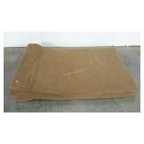 Memory foam dog bed, 37" x 54", removable cover