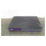 Purple brand dog bed, 29" x 38", removable cover