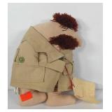 Uncle Sherman flasher doll, 9"
