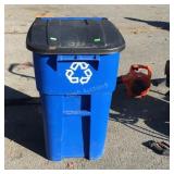Rubbermaid Wheeled Trash Container 50 gallon.