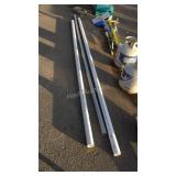 Three pvc pipes