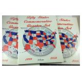 Three fifty states commemorative quarters books