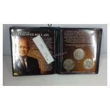 The last three years of Eisenhower coin set