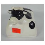 Cow butter dish, 6"