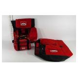 Marlboro gear, backpack, top load duffel bag, and